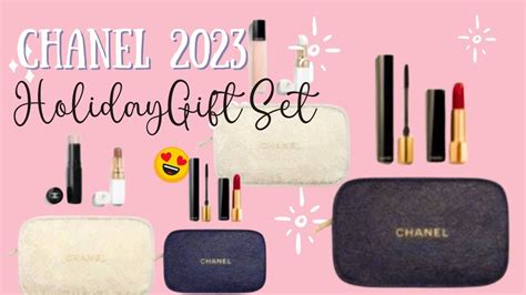 chanel 2023 christmas set|chanel gift shop online.